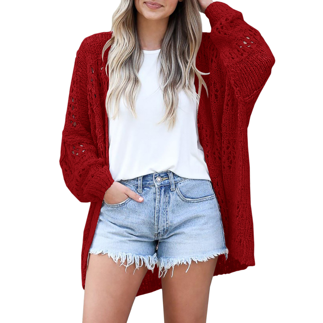 Noemi – Let og Oversize Boho Cardigan til Sommerbrug