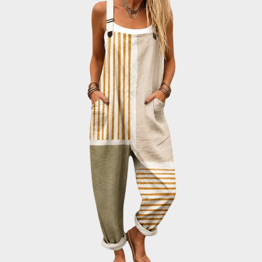 Filipa - Behagelig jumpsuit med print