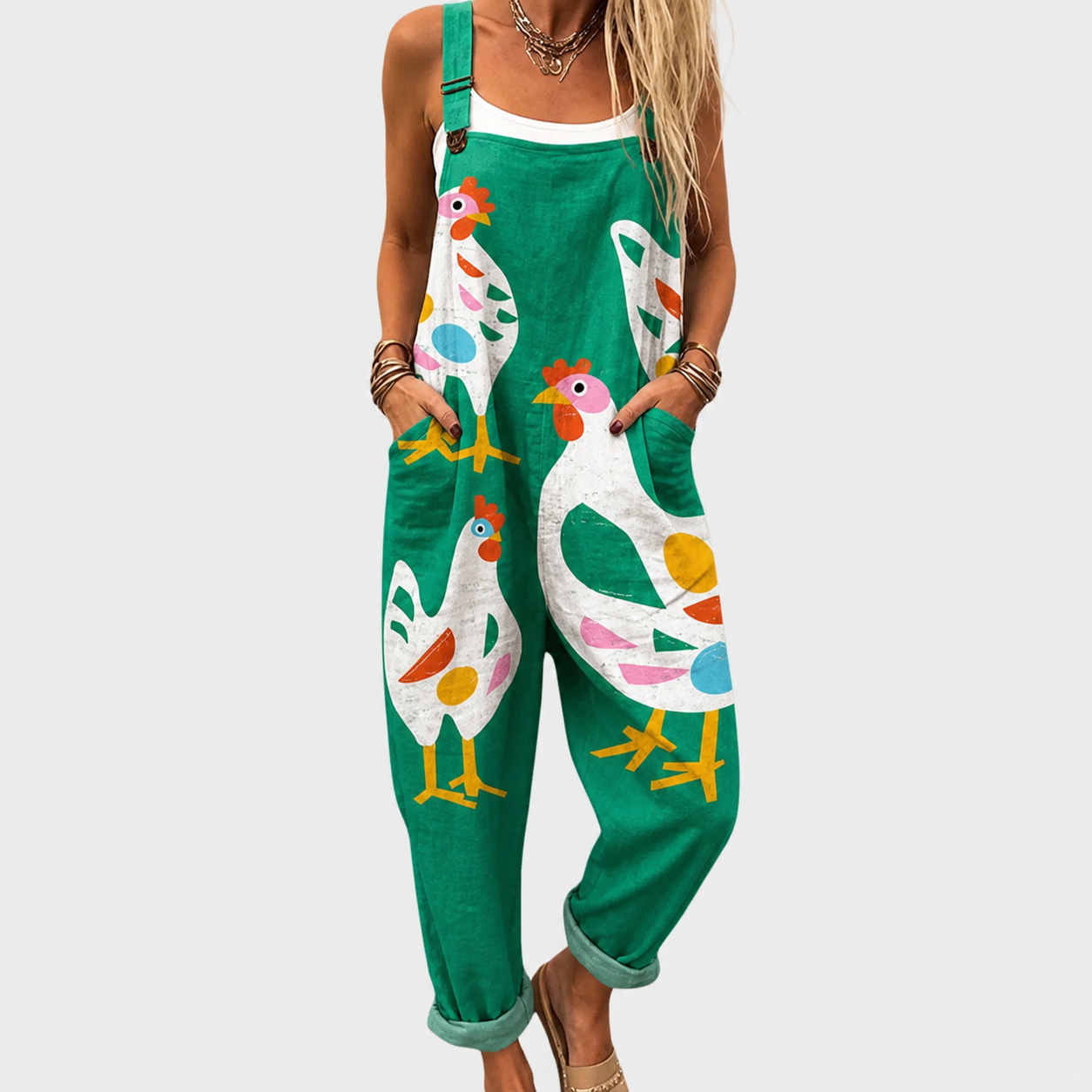 Constança - Komfortabel heldragt med print