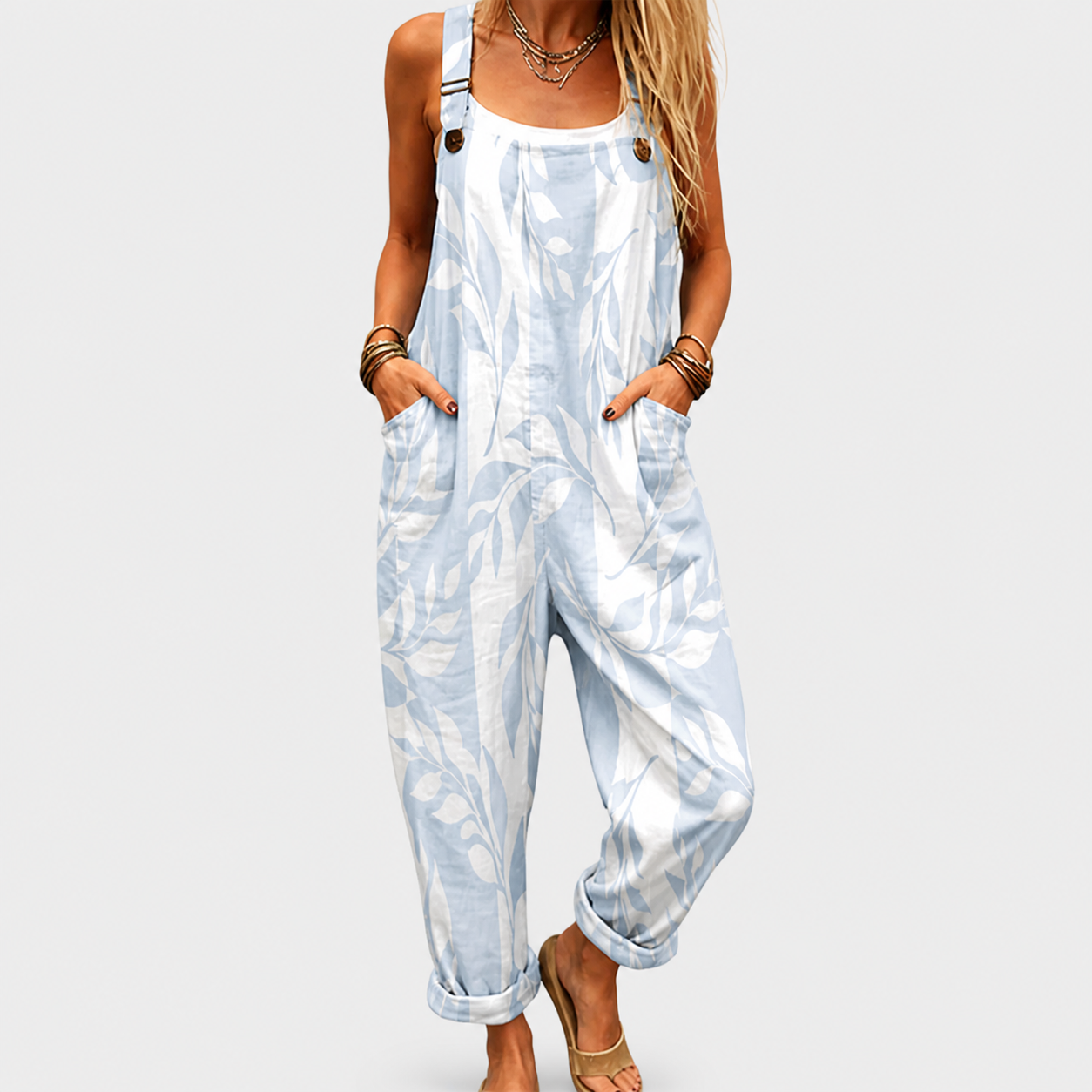 Mafalda - Komfortabel jumpsuit med print