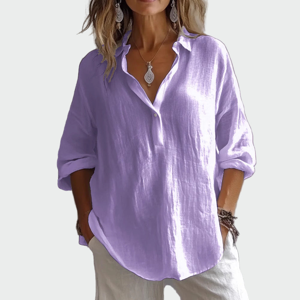 Teresa - Elegant afslappet bluse