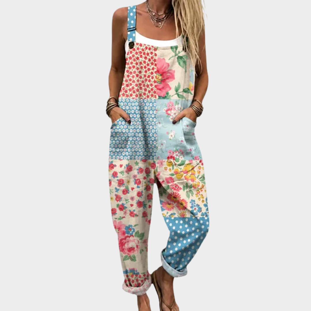 Vera - Behagelig jumpsuit med print