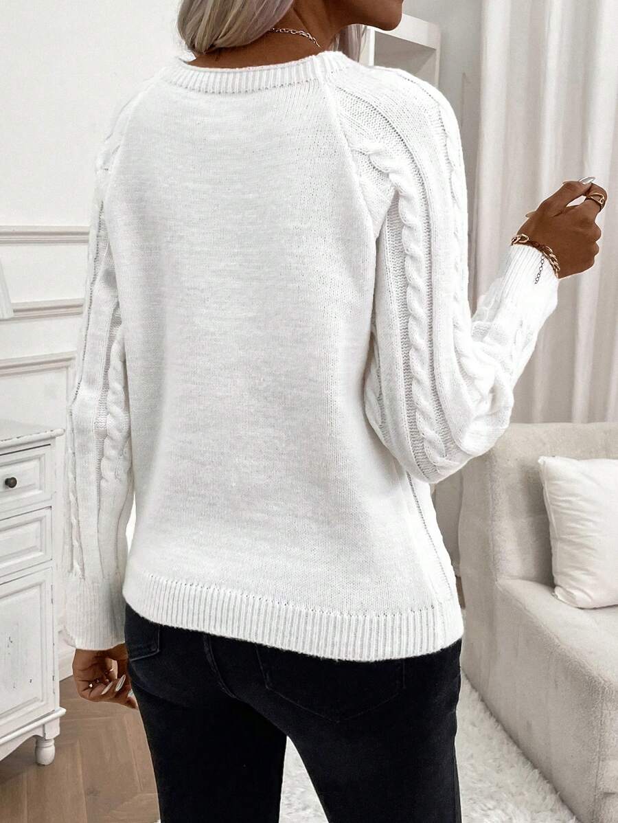 Francisca - Strikket cardigan med knapper