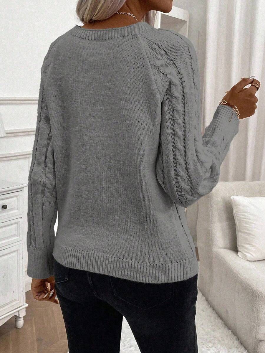 Francisca - Strikket cardigan med knapper