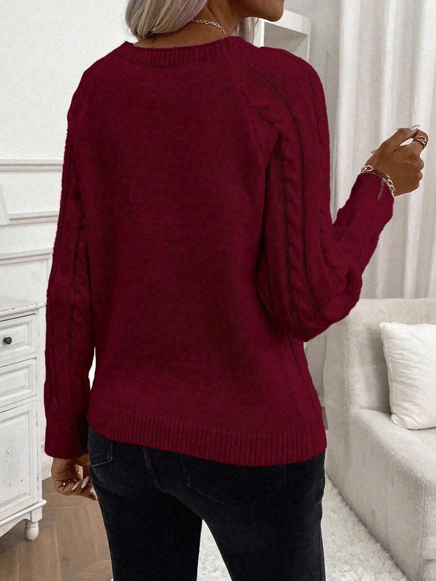 Francisca - Strikket cardigan med knapper