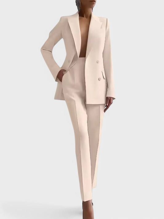 Olivia - Sæt med blazer og bukser