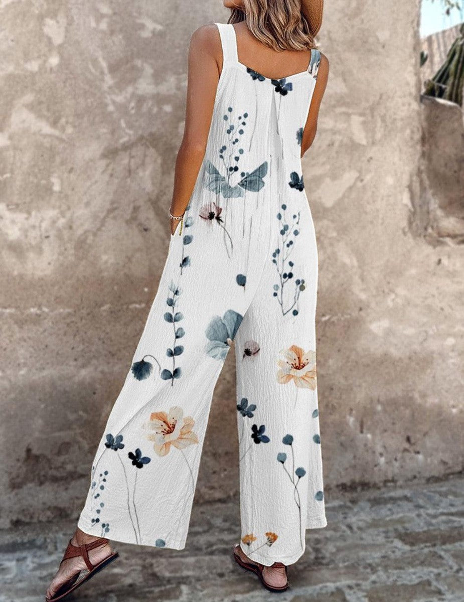 Joana - Behagelig jumpsuit med print