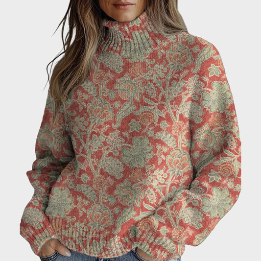 Raquel - Strikket kunstnerisk sweater