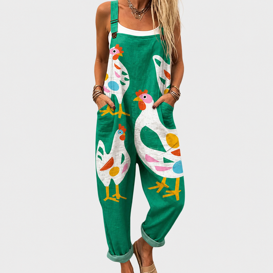 Constança - Komfortabel heldragt med print