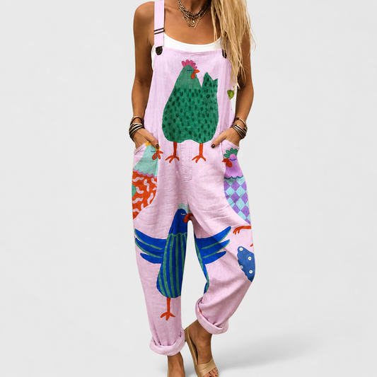 Mariana - Behagelig jumpsuit med print