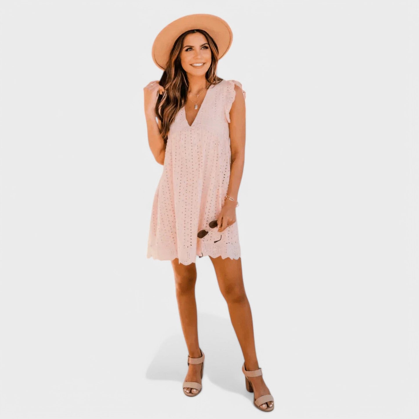 Anita - Forårskjole med shorts