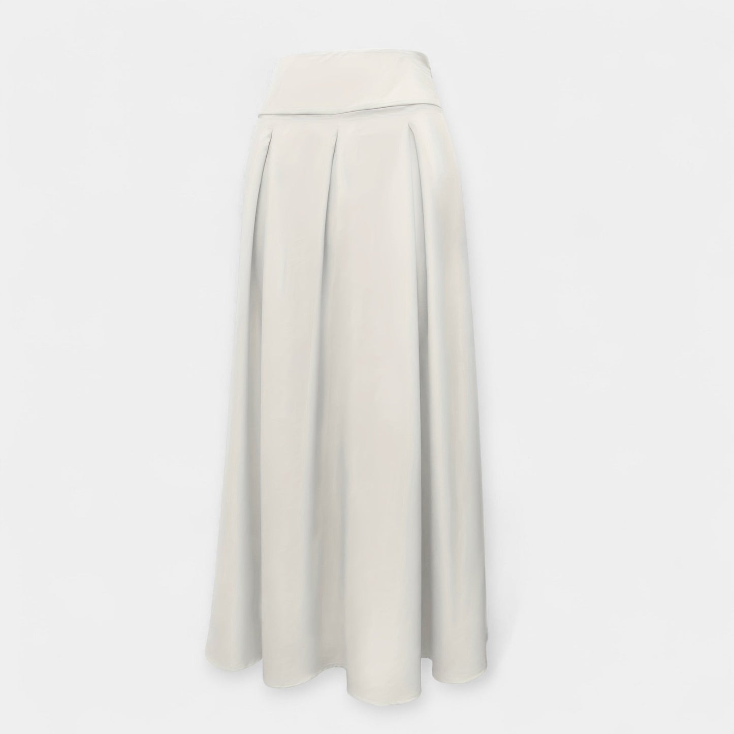 Paula - Stilfuld Midi-nederdel