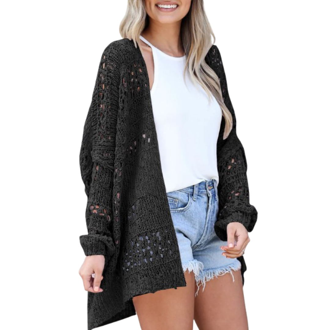 Noemi – Let og Oversize Boho Cardigan til Sommerbrug