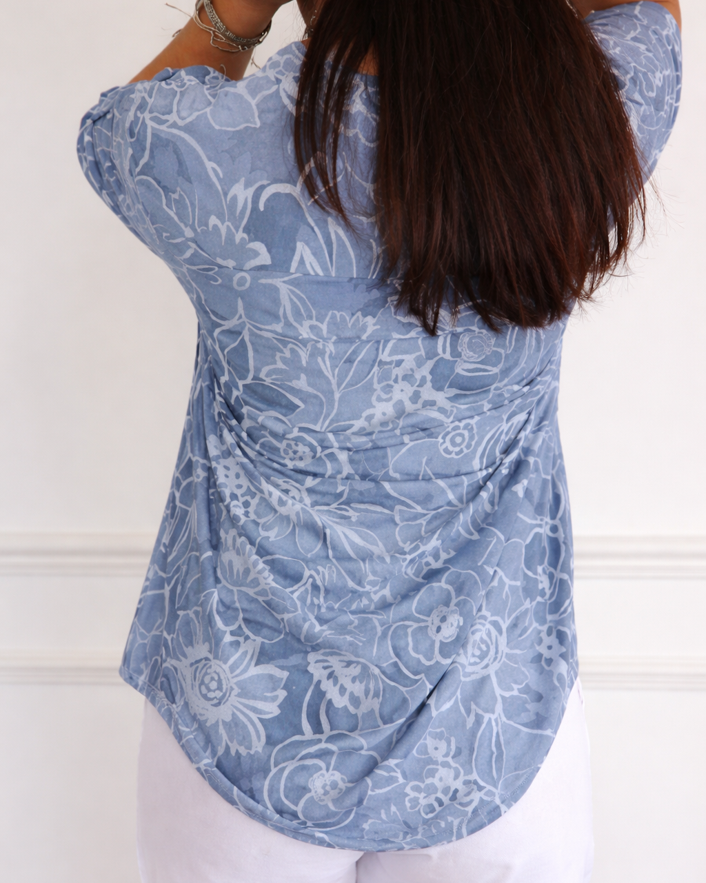 Camila - Elegant bluse med lomme
