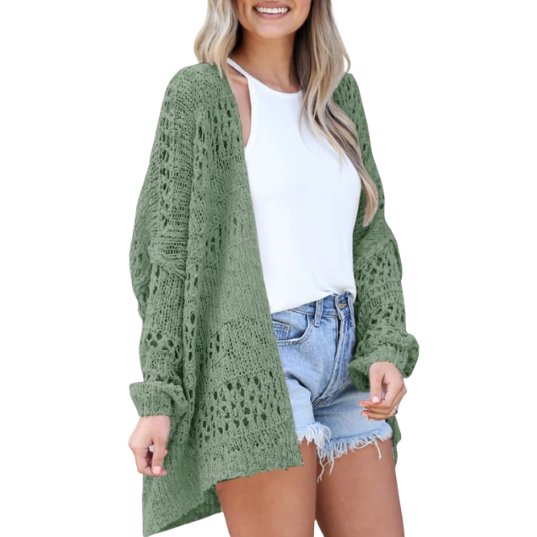 Noemi – Let og Oversize Boho Cardigan til Sommerbrug