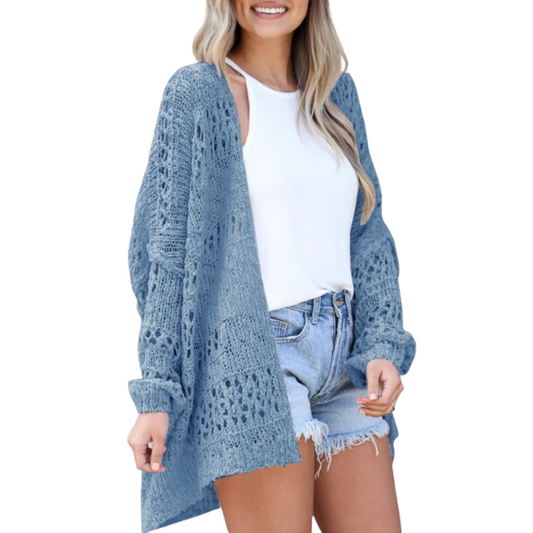 Noemi – Let og Oversize Boho Cardigan til Sommerbrug