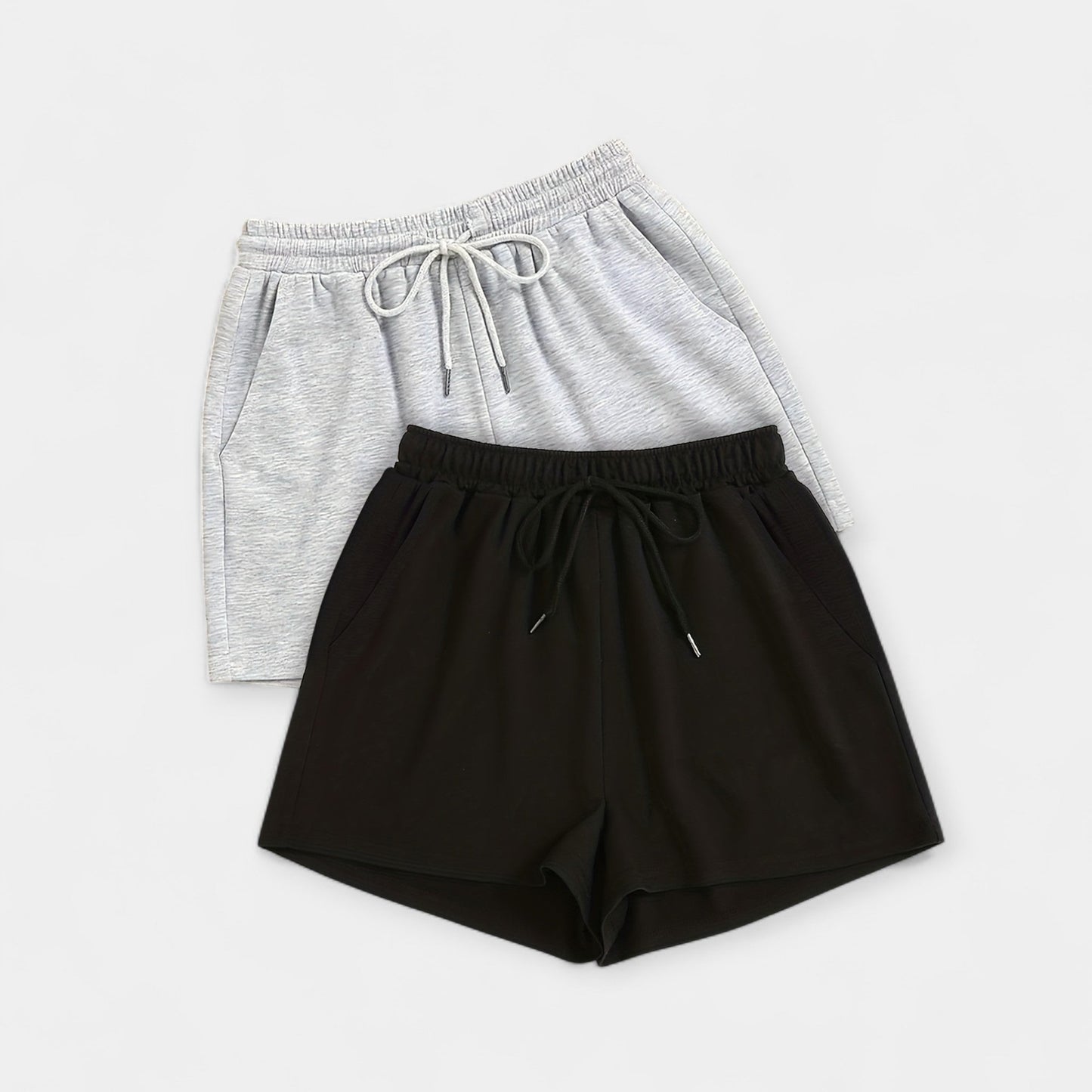 Sommershorts med justerbar snøre