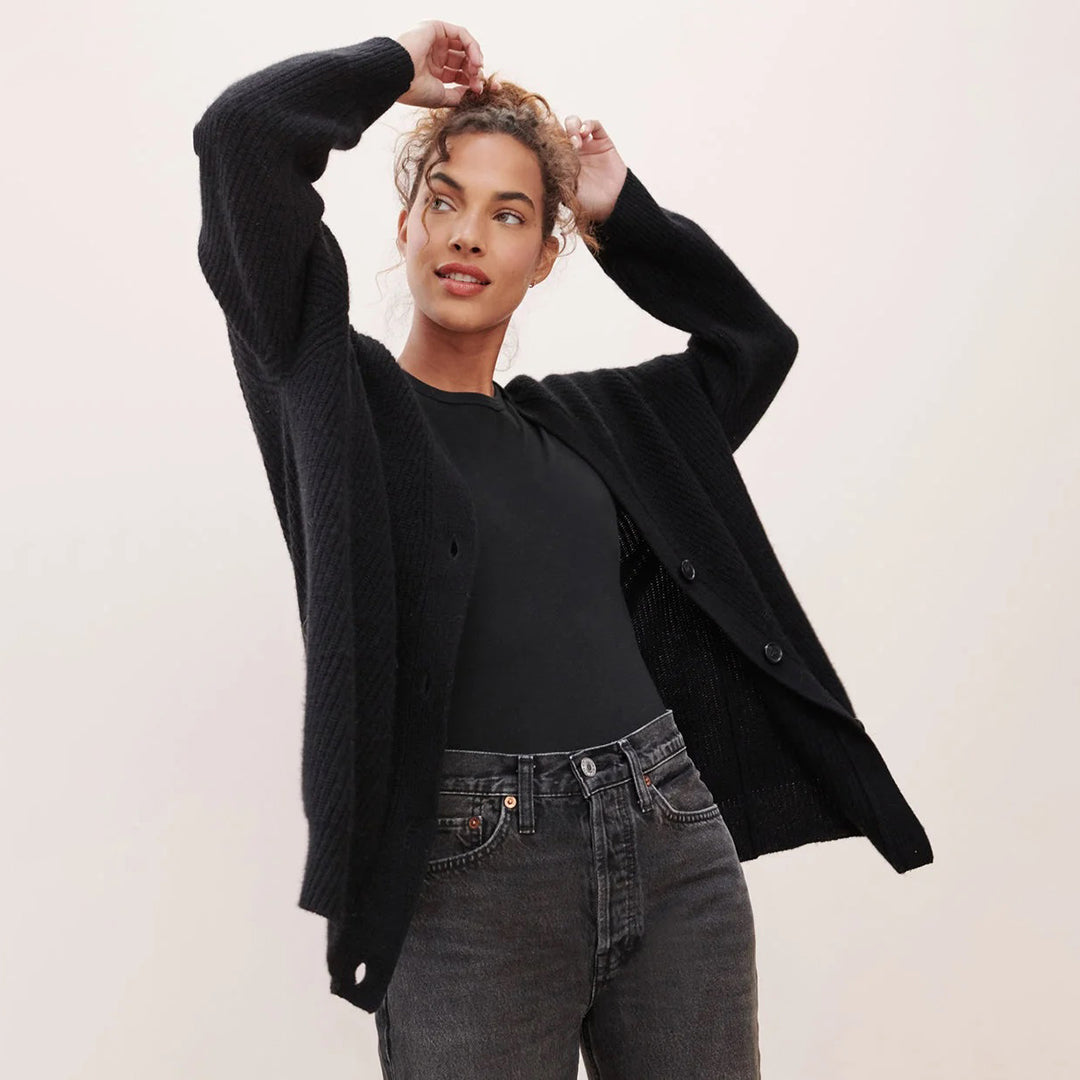 Bea - Elegant Cardigan i Kashmir