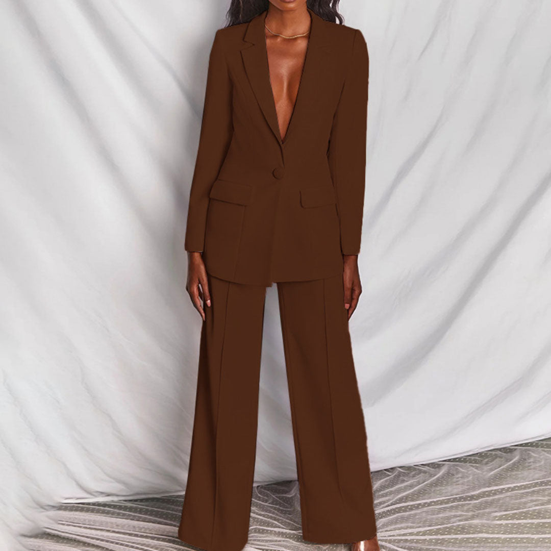 Lara - Elegant blazer og bukser