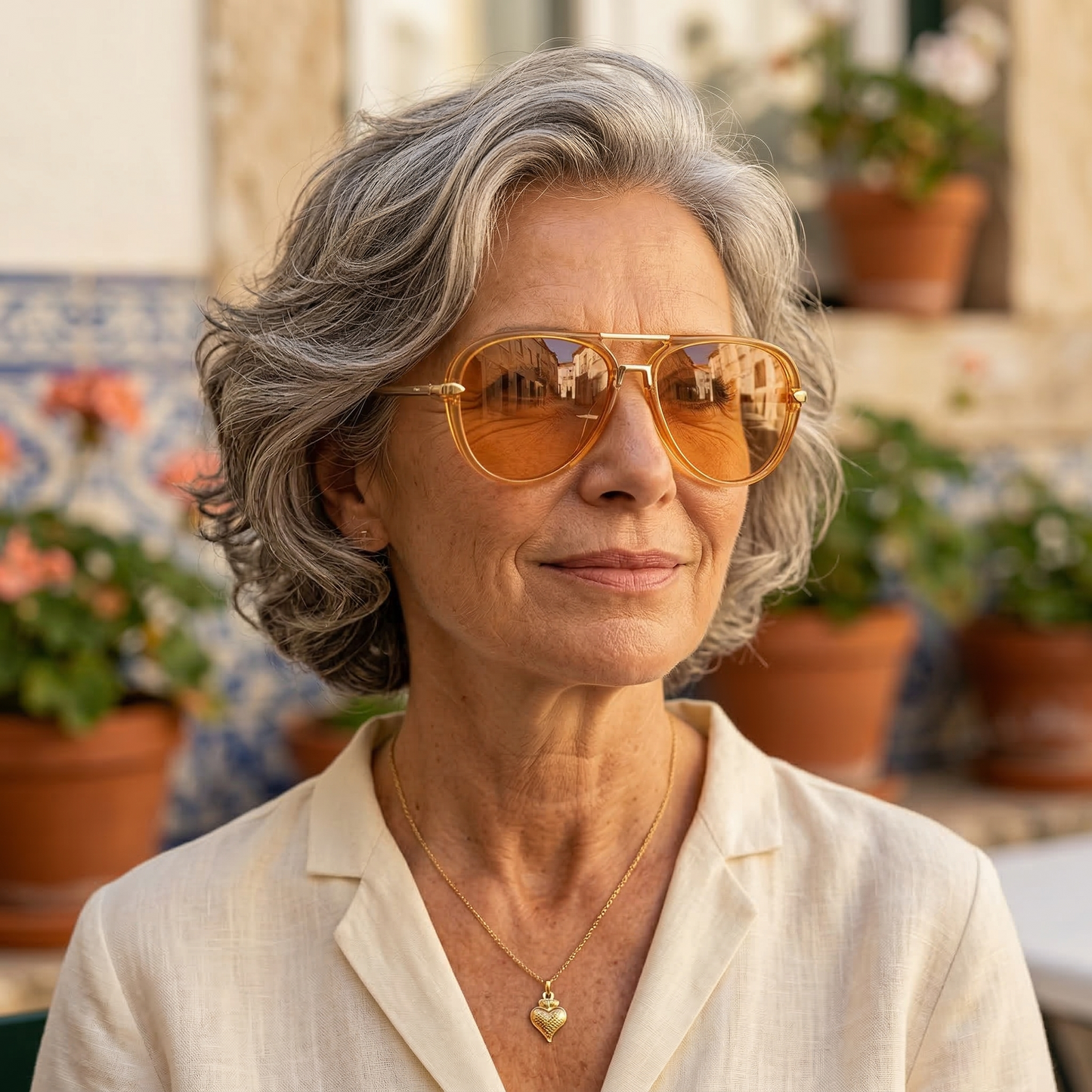 Leonor - Aviator-solbriller
