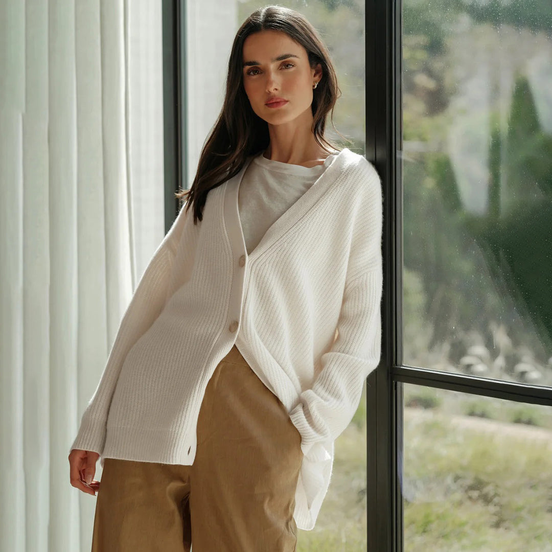 Bea - Elegant Cardigan i Kashmir