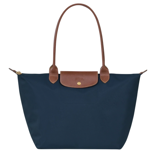 Longchamp – Le Pliage Grand bærepose, Marineblå