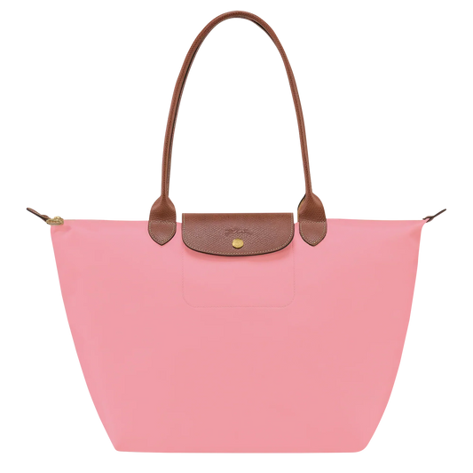 Longchamp - Stor indkøbstaske Le Pliage, Marshmallow