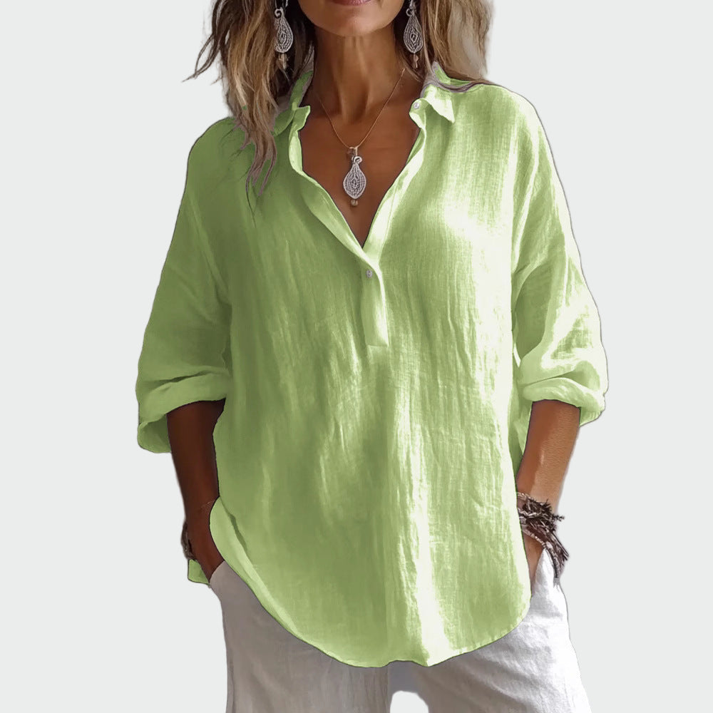 Teresa - Elegant afslappet bluse