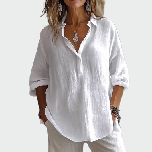 Teresa - Elegant afslappet bluse