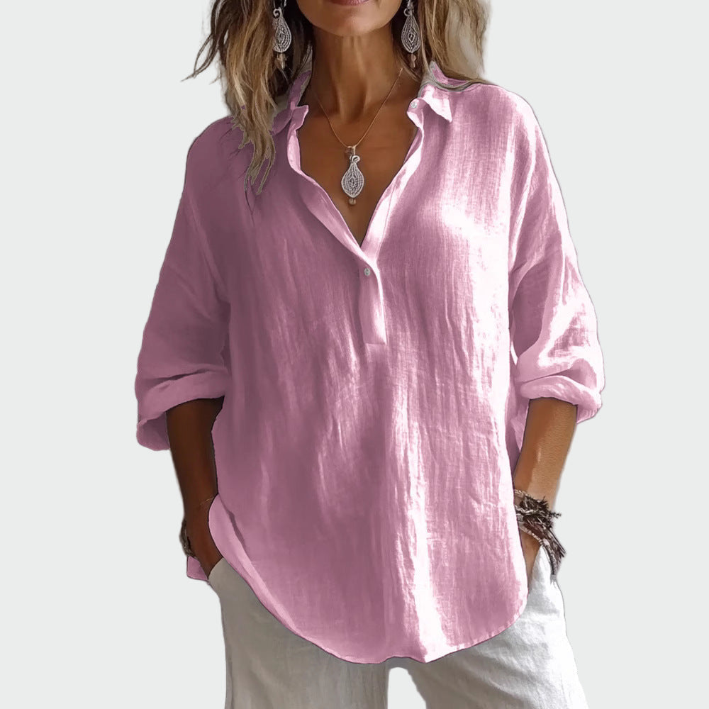 Teresa - Elegant afslappet bluse