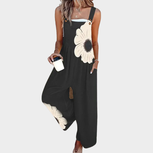 Joana - Behagelig jumpsuit med print