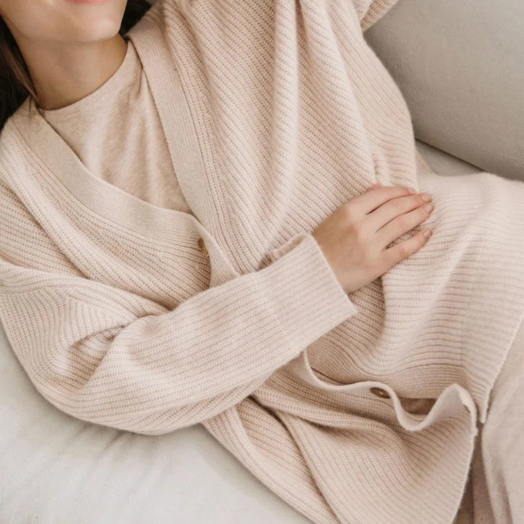 Bea - Elegant Cardigan i Kashmir
