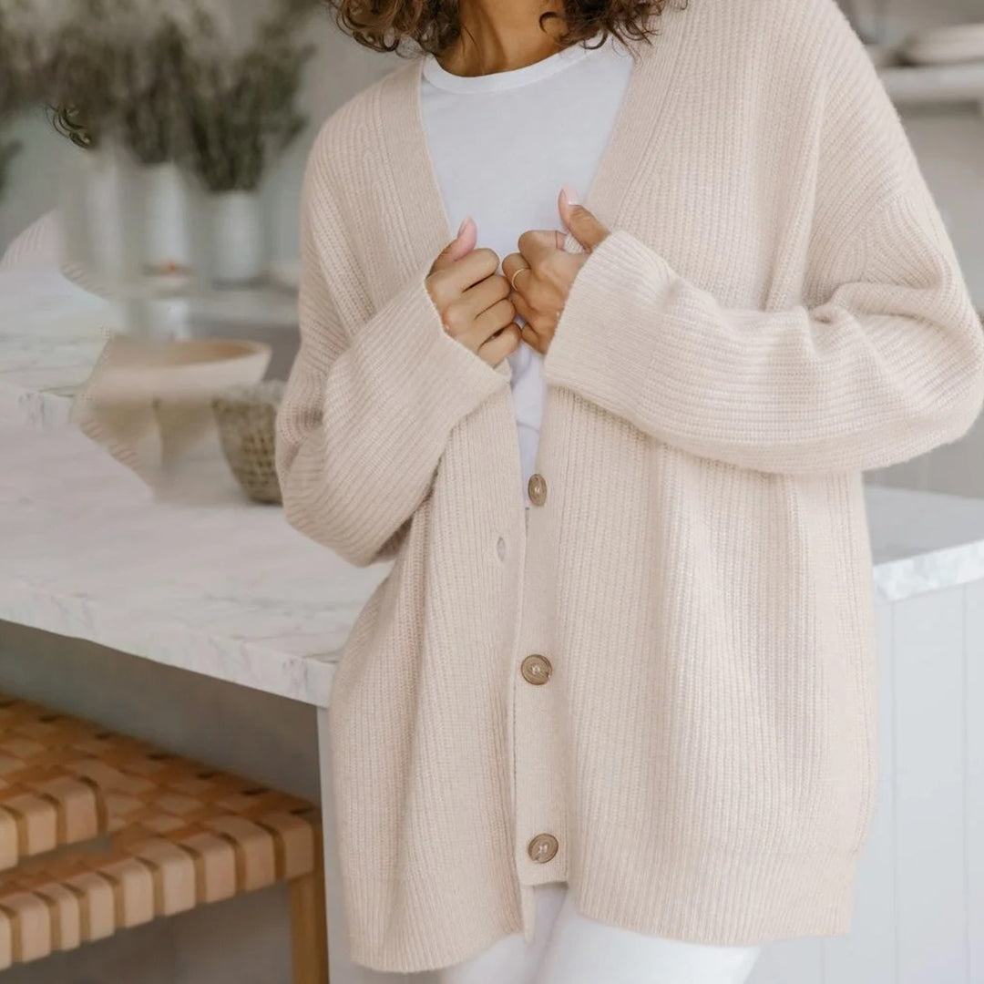Bea - Elegant Cardigan i Kashmir