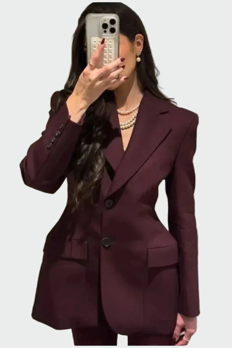 Imponerende skræddersyet blazer
