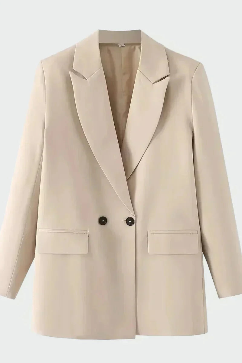 Oversized jakke med moderne snit