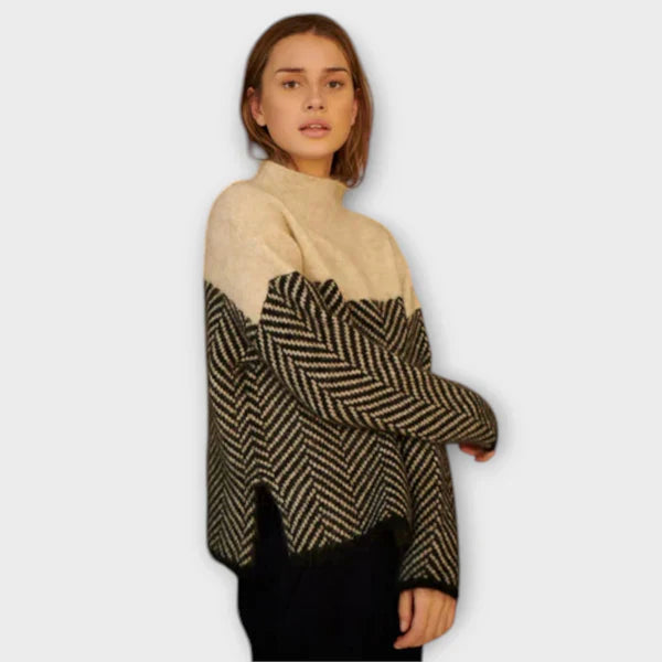Marta - Blød rullekravetrøje
