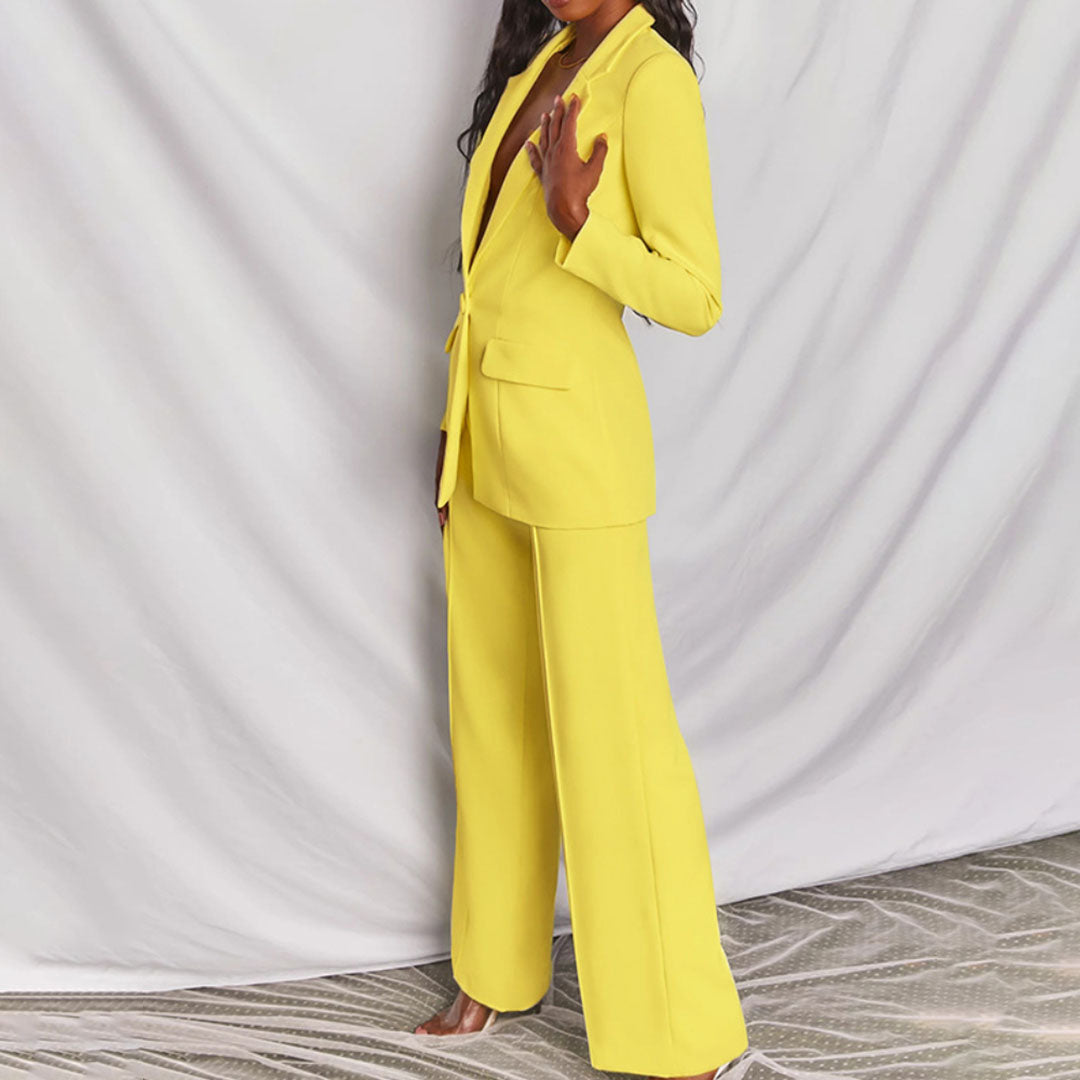 Lara - Elegant blazer og bukser