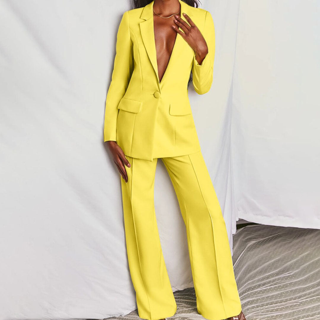 Lara - Elegant blazer og bukser