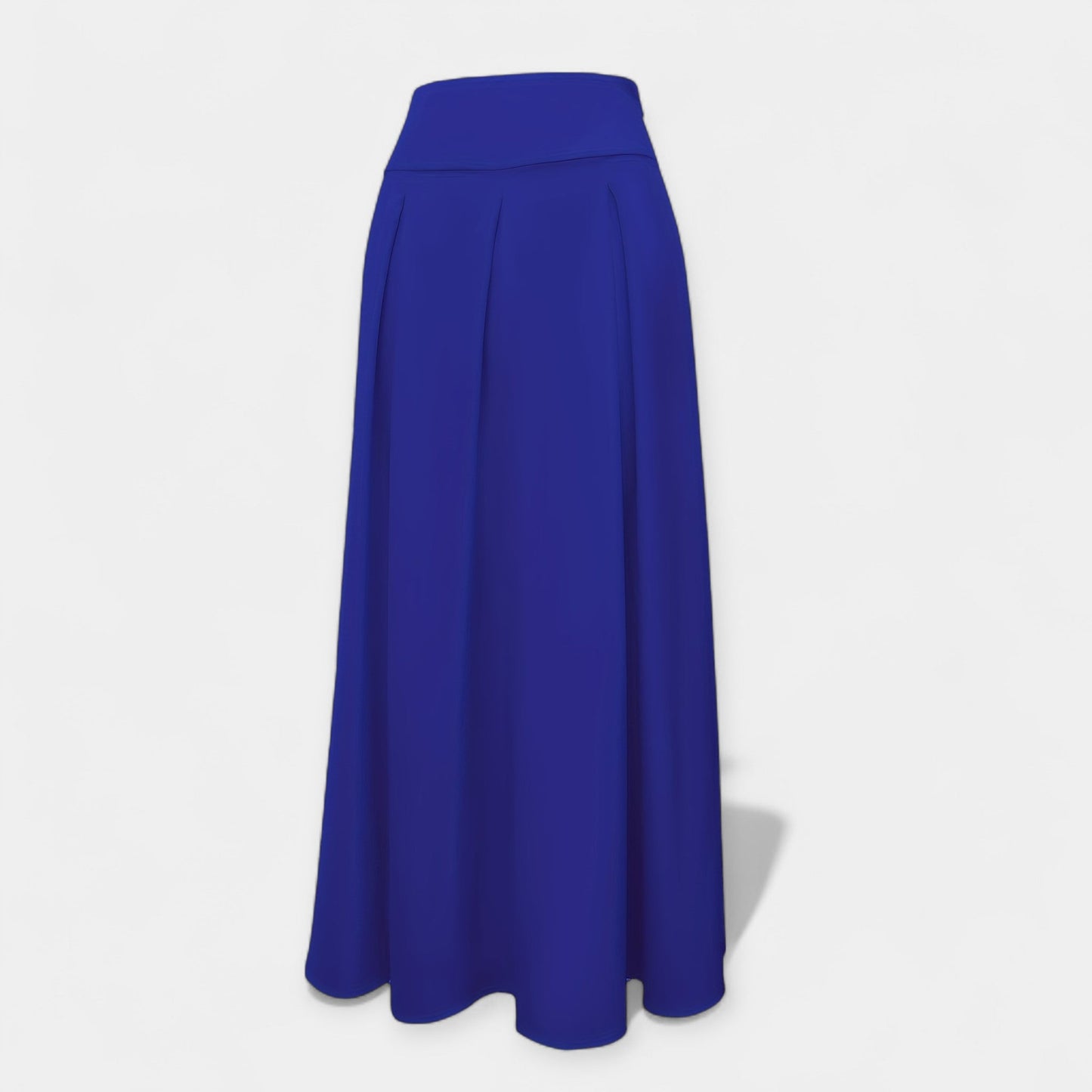 Paula - Stilfuld Midi-nederdel