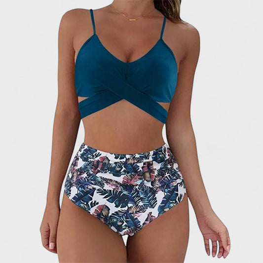 Marta - Højtaljet Bikinibukser Sommerstil