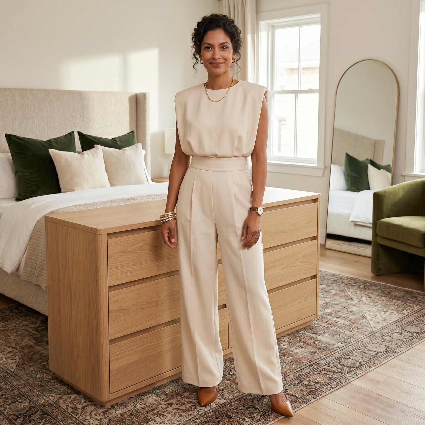 Bruna - Struktureret Jumpsuit
