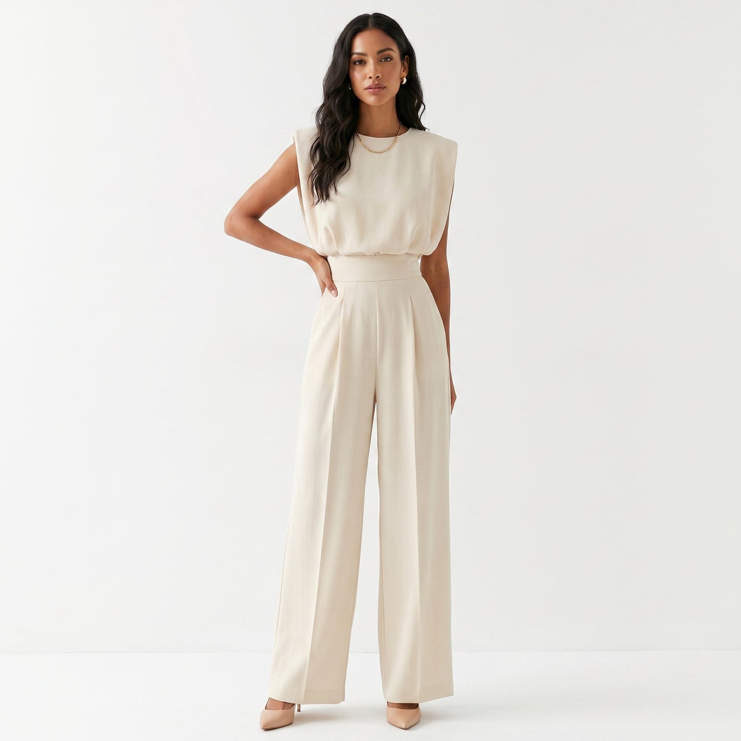 Bruna - Struktureret Jumpsuit
